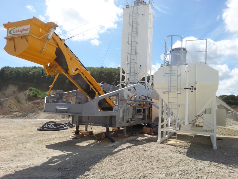 Rapidmix Mobile Continuous Mixing Plant / Pugmill