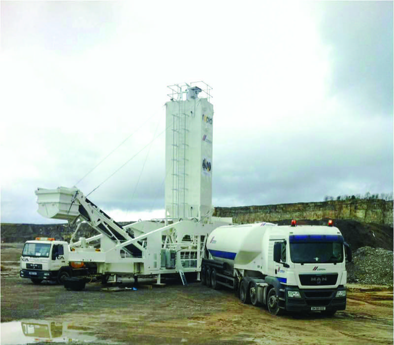 Rapidmix Mobile Continuous Mixing Plant / Pugmill