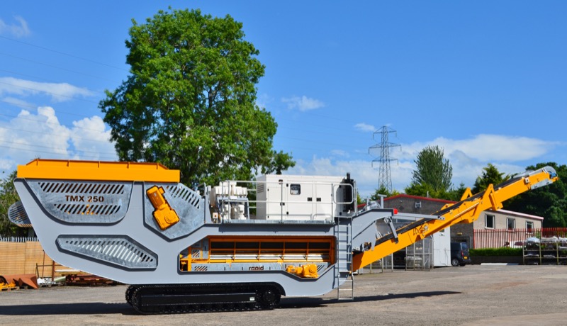 Trakmix Mobile Continuous Mixing Plant / Pugmill