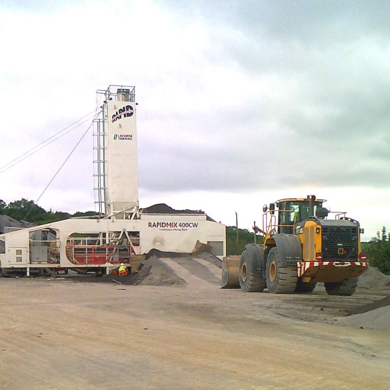 Lafarge Tarmac Choose The Rapidmix For CBGM Application In Wales
