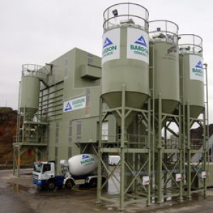 Bardon Concrete Aggregate Industries Static Concrete Batching Plant Ready Mix Concrete