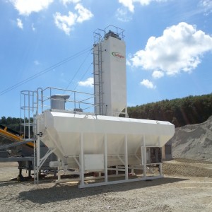 Gallagher Group Kent Rapidmix mobile continuous concrete mixing plant pugmill HBM (Hydraulically Bound Material) and RCC (Roller Compacted Concrete)