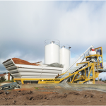 rapid transbatch mobile concrete batching plant