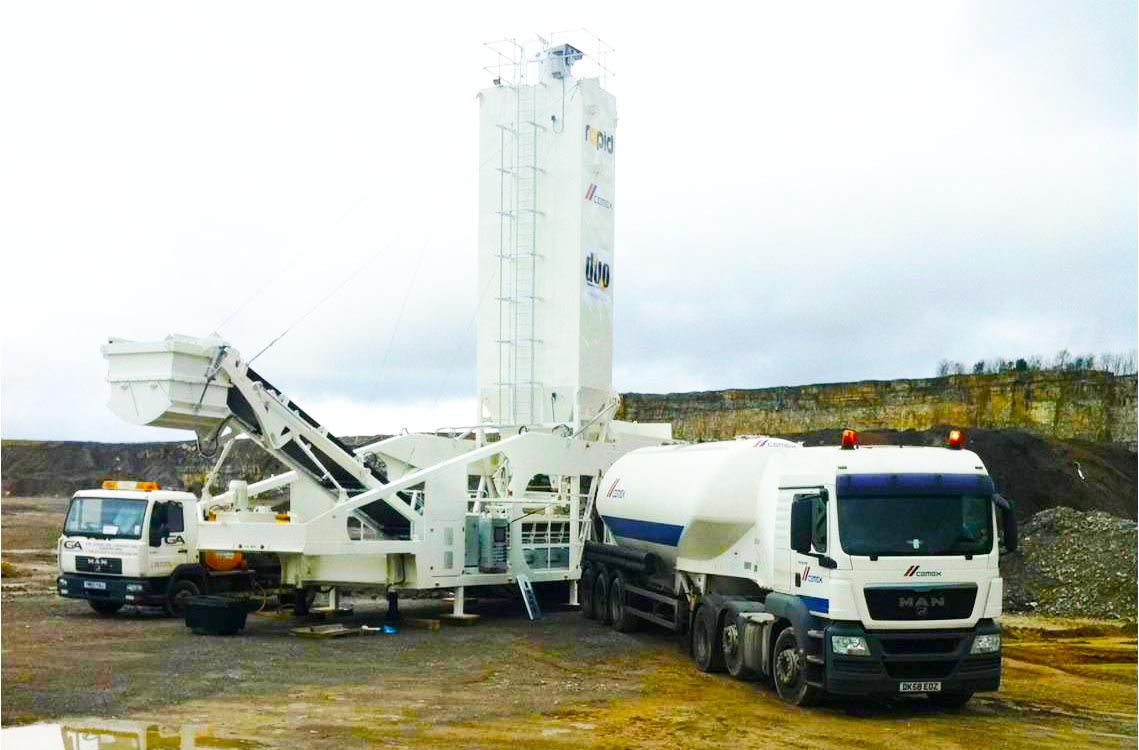 Rapidmix Mobile Continuous Mixing Plant / Pugmill