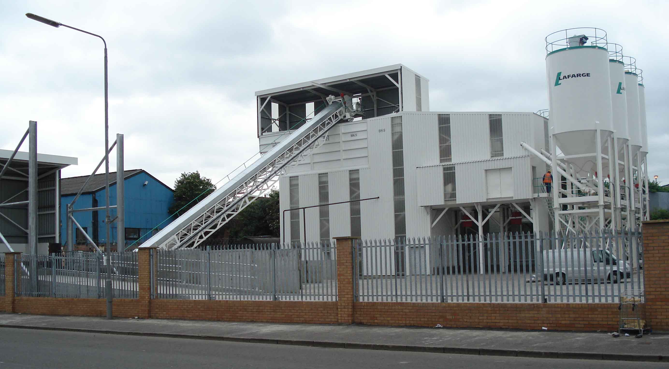 Static Concrete Batching Plant