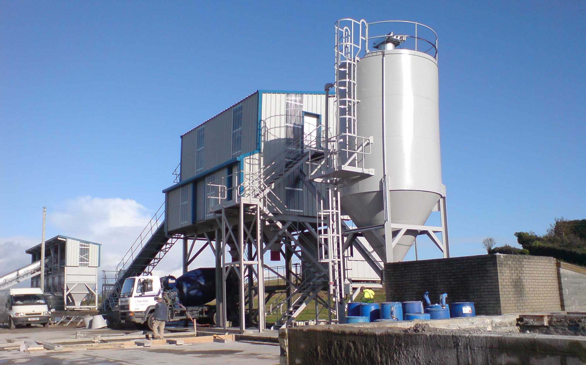 Static Concrete Batching Plant