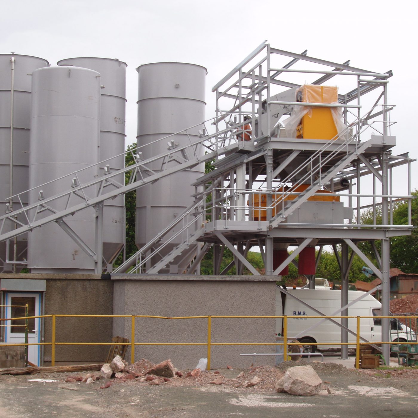 Static Concrete Batching Plant