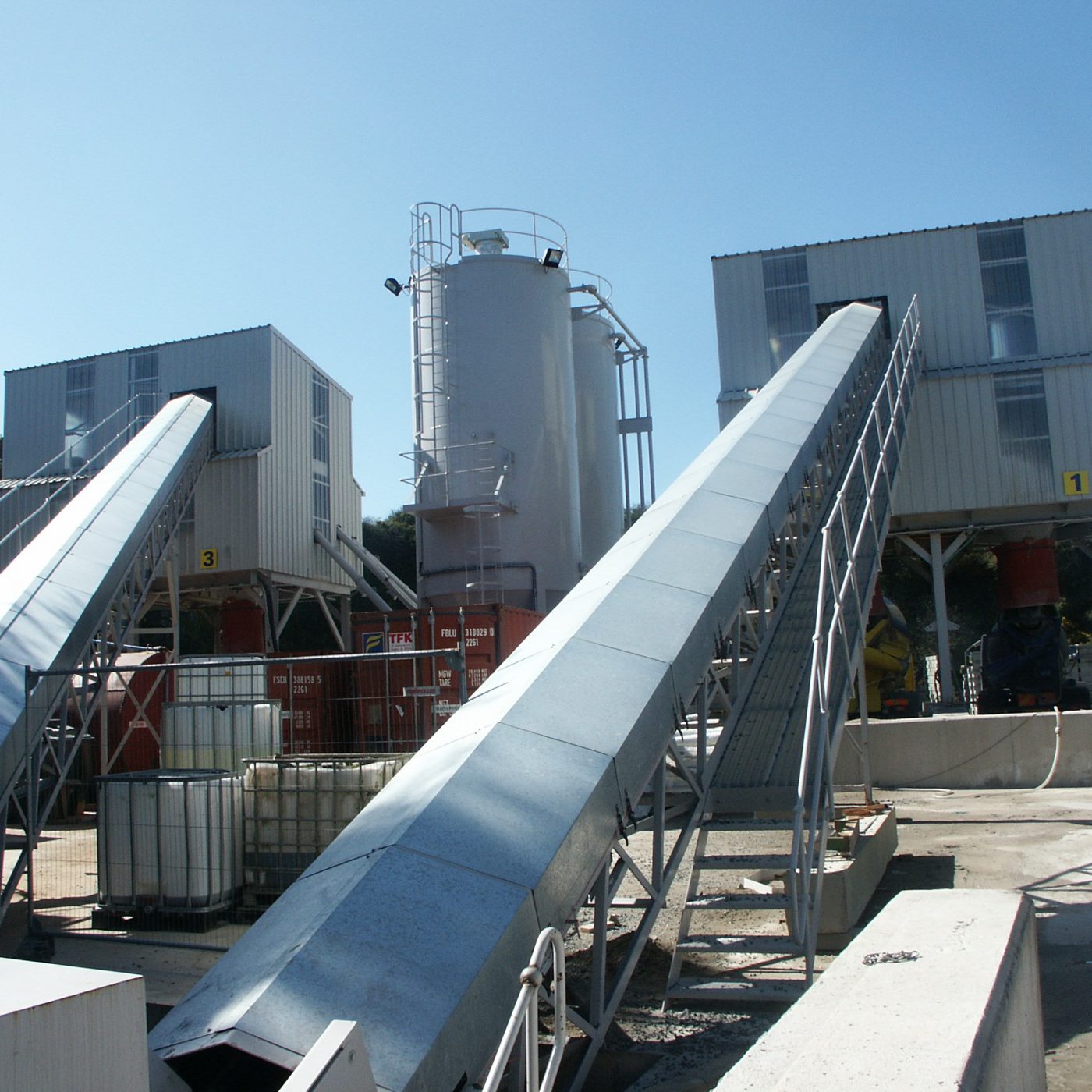 Static Concrete Batching Plant