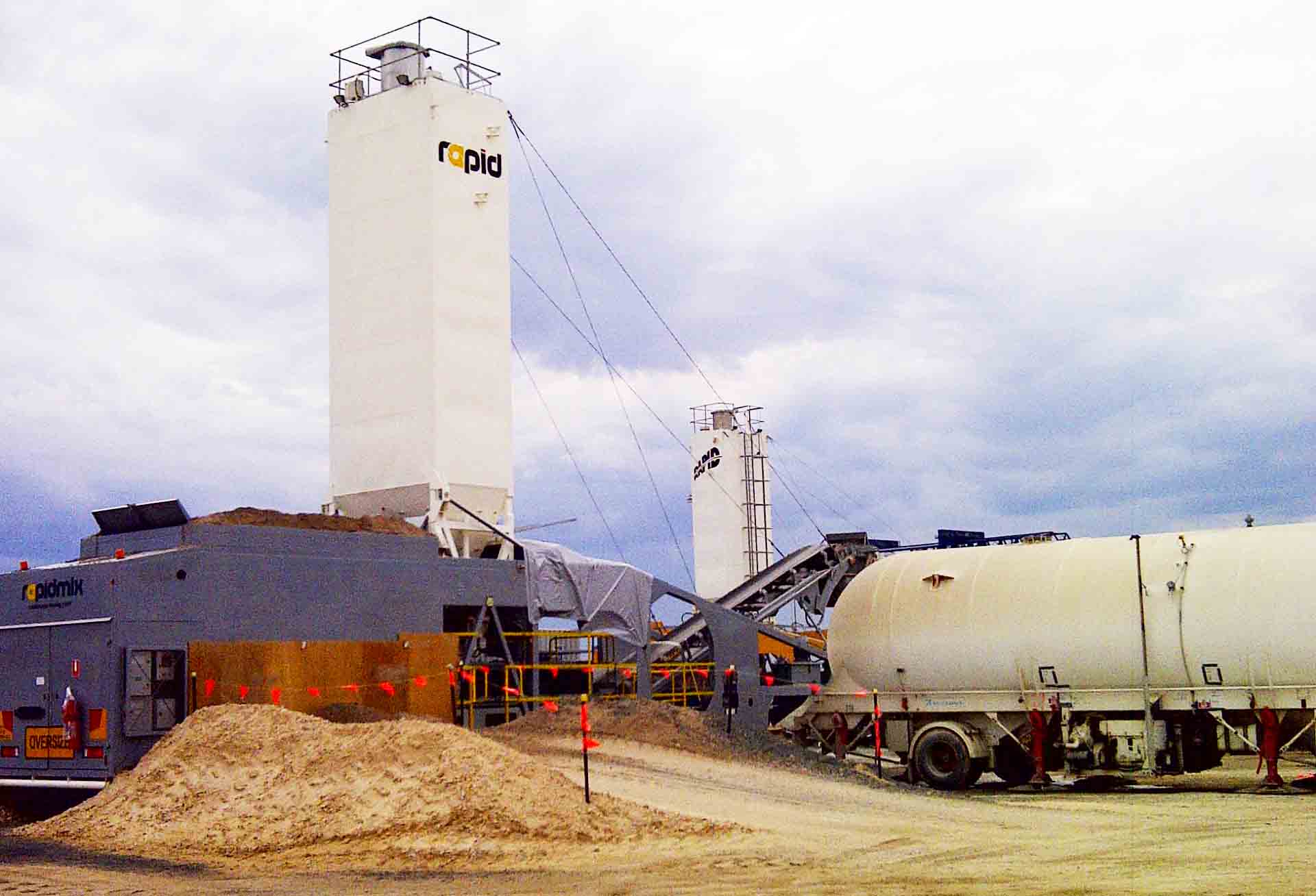 Rapidmix Mobile Continuous Mixing Plant / Pugmill