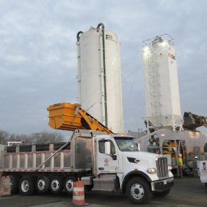 Rapidmix Mobile Continuous Concrete Mixing Plant Pugmill Andale NIT North Gate improvement, Hampton, VA, (CCP)