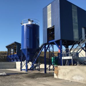 Rapid Static Bespoke Concrete Batching Plant