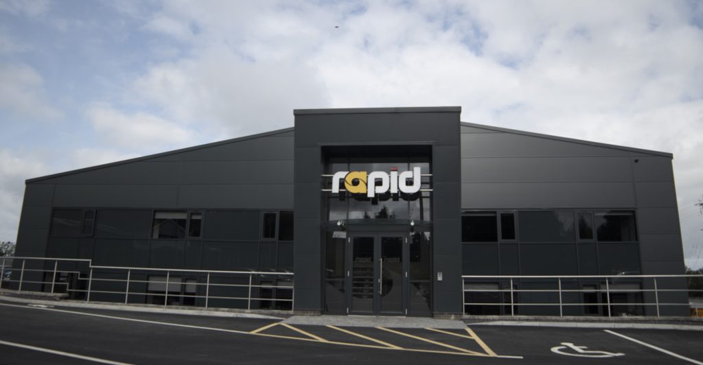Newly renovated Rapid factory & offices. 