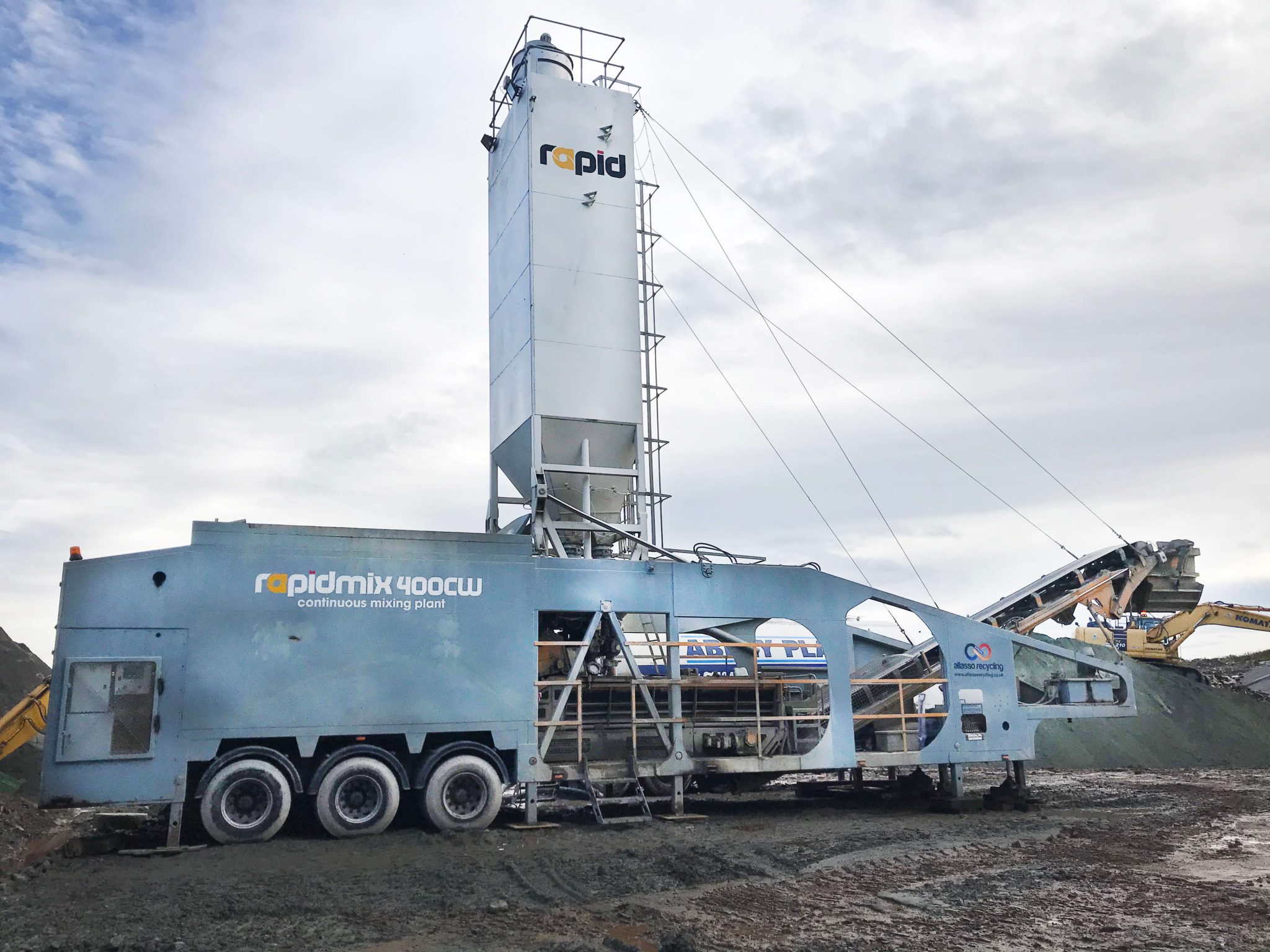 Allasso Recycling Credits Rapidmix Mobile Continuous Mixing Plant as “Ideal Solution” for